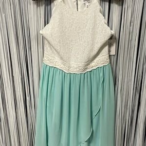 Speechless Lace Chiffon Dress, 16